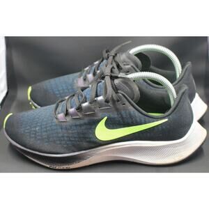 WMNS Nike  Air Zoom Pegasus 37 Running Sneakers Blue Logo BQ9647-001 Sz 9